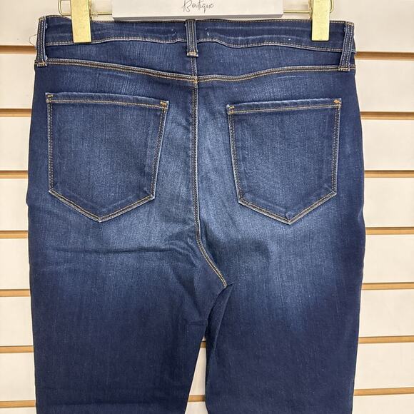 L’AGENCE Margot High Rise Skinny Jeans Size 30 Baltic Wash Stretch USA New - Picture 7 of 14